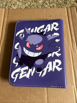 Pokemon Card Binder Album Collection Pocket 400 Trading Case Gengar - Image 2