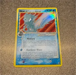 Pokemon Mew Star Ultra Rare Holo Card 101/101 Delta Species Psychic 2006 - Image 1