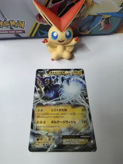 Thundurus EX 022/078 - XY6 - 1st Edition - Japanese Pokemon Card NM - Image 1
