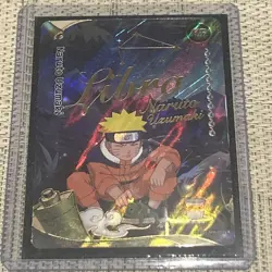Naruto Uzumaki MR Trading Card Series 1 Heaven Scroll English NRSA01-MR-001L4 - Image 1
