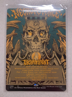 Necropotence Full Art - Secret Lair SLC 1995 - NM EN - MTG Magic The Gathering - Image 2