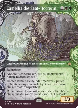 MTG Magic the Gathering Bloomburrow Camellia die Saat-Horterin 0328 rare deutsch - Image 1