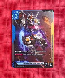 Gundam ST01-001 Legend Rare NM Gundam Card Game Starter Deck 1 Heroic Beginnings - Image 1