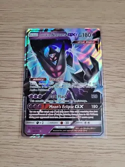 Dawn Wings Necrozma GX 63/156 Ultra Rare SM - Ultra Prism Pokemon Card NM - Image 1