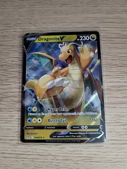 049/078 Dragonite V Pokemon GO Sword & Shield Trading Card Game TCG Ultra Rare - Image 1