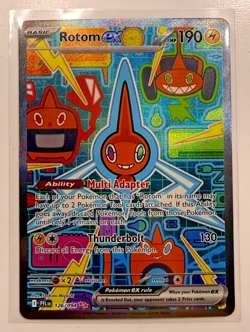 Rotom ex SIR 126/094 Pokemon Card NM Special Illustration Rare Phantasmal Flames - Image 1