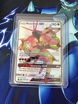 Pokemon TCG Buzzwole GX Hidden Fates Shiny Vault SV68/SV94 M/Nm Condition - Image 1
