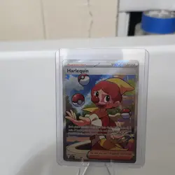 Harlequin 163/086: Pokemon TCG Trainer Full Art Ultra Rare Holo (English) - Image 1