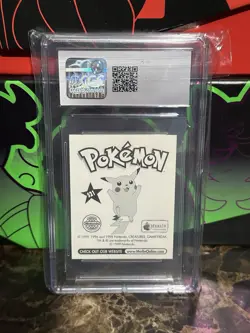 1998 Pokemon Eevee - Merlin Series 1 - S21 Holographic - CGC 9.5 - Image 2