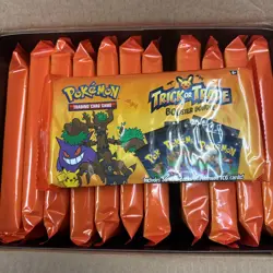Pokemon Trick or Trade BOOster Bundle 2024 35 Mini Packs Of Pokemon Cards - Image 1