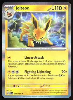 Pokemon TCG - Jolteon Holo Rare SV: Prismatic Evolutions 029/131 NM - Image 1