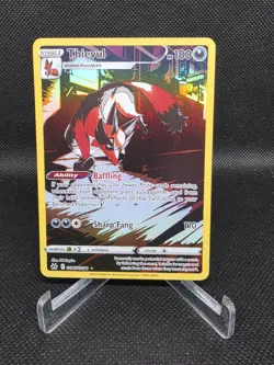 Thievul GG17/GG70 SWSH Crown Zenith Galarian Gallery Ultra Rare Holo - Pokemon - Image 1
