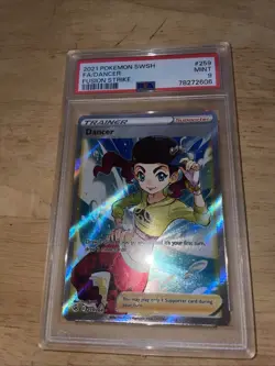 PSA 9 MINT JAPANESE POKEMON 2021 DANCER 114/100 FUSION ARTS S8 - Image 1