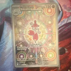 Pokemon Medicham Full Art 241/217 ASC Holo Rare 120 HP English 2026 - Image 1