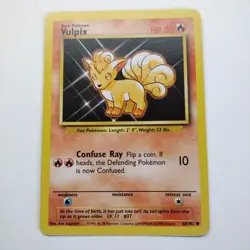 VULPIX - 68/102- BASE SET 1999 WOTC POKEMON UNLIMITED - MINT/NEAR MINT - Image 1