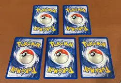 Pokemon Gym Heroes/Challenge Trainer Rare Non Holo Lot x5 - Image 2