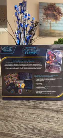 Pokemon TCG Phantasmal Flames Pokemon Center PC ETB - Image 2