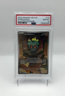 Marshadow 146/132 - Pokemon TCG - ME Mega Evolution - Illustration Rare - PSA 10 - Image 1