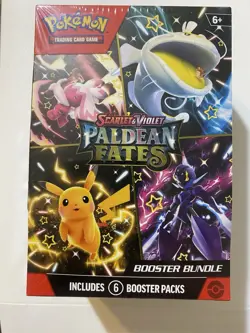 Pokemon Paldean Fates Booster Bundle Brand New SEALED - Image 1