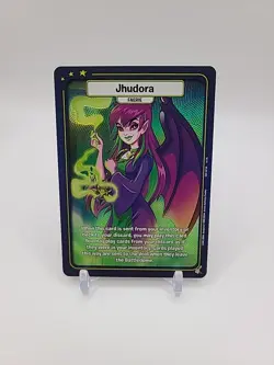 Neopets Battledome TCG Jhudora Faerie 147 UR Defenders of Neopia Neopets Card - Image 1