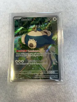 Pokemon Snorlax Holo Promo Sv: Scarlet & Violet Promo 051 150 HP Basic Eng - Image 3