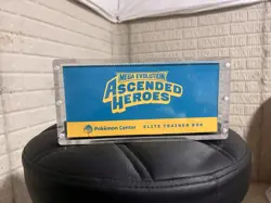 Ascended Heroes ETB Pokemon Center Exclusive New Sealed TCG With Acrylic Case - Image 5