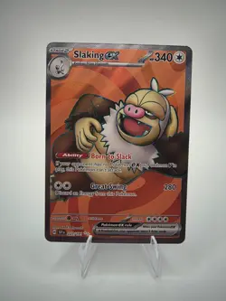 Pokemon TCG Slaking EX Ultra Rare Holo- Surging Sparks, Near Mint - Image 1