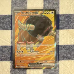 Pokemon TCG Bouffalant EX 162/086 SV: White Flare Ultra Rare - Image 1