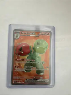 Scovillain EX (216/191) Holo FULL ART Pokemon TCG: Surging Sparks NM/M - Image 1