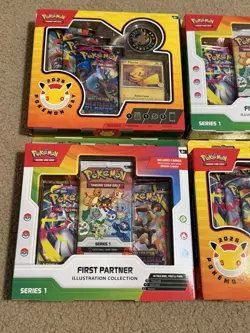 2x First Partner & 2x Pokemon Day 2026 Collection Box Lot Of 4 Factory Sealed - Image 2