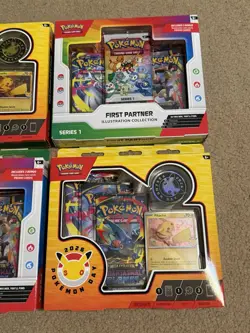 2x First Partner & 2x Pokemon Day 2026 Collection Box Lot Of 4 Factory Sealed - Image 3