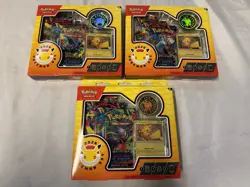Pokemon Day 2026 Collection Box Lot Of 3 Sealed Pikachu MEGA EVOLUTIONS PACK - Image 1