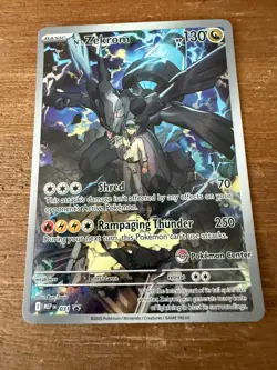 N’s Zekrom MEP 031 Pokemon Center Stamped- Black Star Promo Ascended Heroes [NM] - Image 1