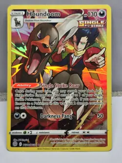 Houndoom TG10/TG30 Holo Brilliant Stars Trainer Gallery Pokemon Holo NM - Image 1