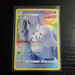 Abomasnow TG01/TG30 Holo Astral Radiance Trainer Gallery Pokemon NM - Image 1