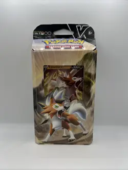 Pokemon Trading Card Game Lycanroc V Battle Deck Sealed - Image 1