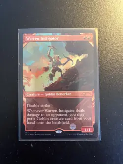 MTG Warren Instigator Secret Lair Drop Series Foil Card - Image 1
