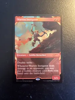 MTG Warren Instigator Secret Lair Drop Series Foil Card - Image 2