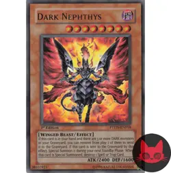 Yugioh Dark Nephthys PTDN-EN018 Ultra Rare 1st Edition NM - Image 1
