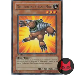 Yugioh Neo-Spacian Grand Mole STON-EN005 Rare 1st Edition NM - Image 1