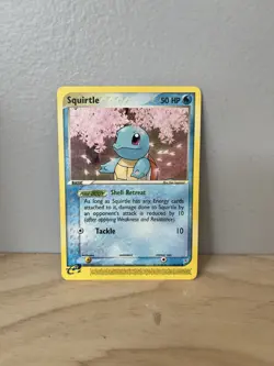Pokemon Squirtle Non-Holo Card 46/95 Nintendo E-Reader 2004 - Image 2