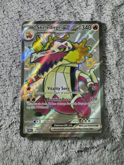 Pokemon Card - Skeledirge ex 081 Sv: Scarlet & Violet Promo Cards Holo Near Mint - Image 3