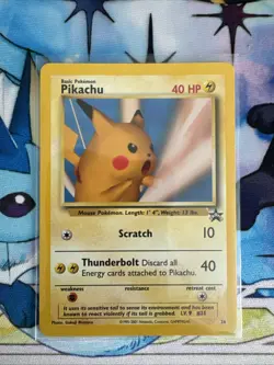 Pikachu Snap Promo Card 26/53 WOTC Regular Promo Near Mint Condition - Image 5