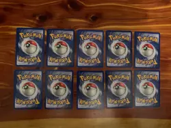 10 VINTAGE Pokemon Cards from Classic WOTC Sets!! - Image 2