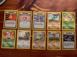 10 VINTAGE Pokemon Cards from Classic WOTC Sets!! - Image 1