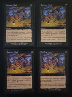 Bubbling Muck x4 Playset - Urza's Destiny 1999 - LP - Pauper / Legacy - MTG - Image 1