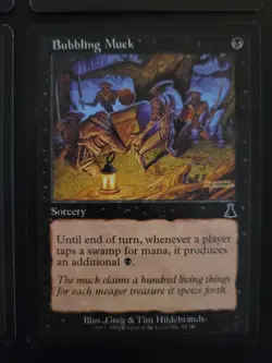 Bubbling Muck x4 Playset - Urza's Destiny 1999 - LP - Pauper / Legacy - MTG - Image 5