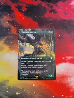 Timber Protector (Borderless) Commander: the Lord of the Rings NM - Image 1
