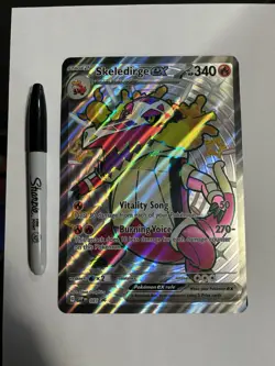 Skeledirge ex 081 Promo Black Star Jumbo Cards Holo - Paldean Fates - Image 1