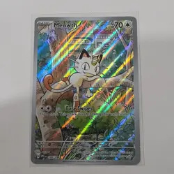Meowth 106/094 Me02: Phantasmal Flames Illustration Rare Holo 70 HP Card - Image 1